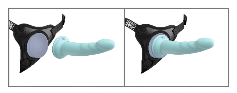 „Body Dock SE Fantasy Kit“ med strap-on bælte og 2 dildoer