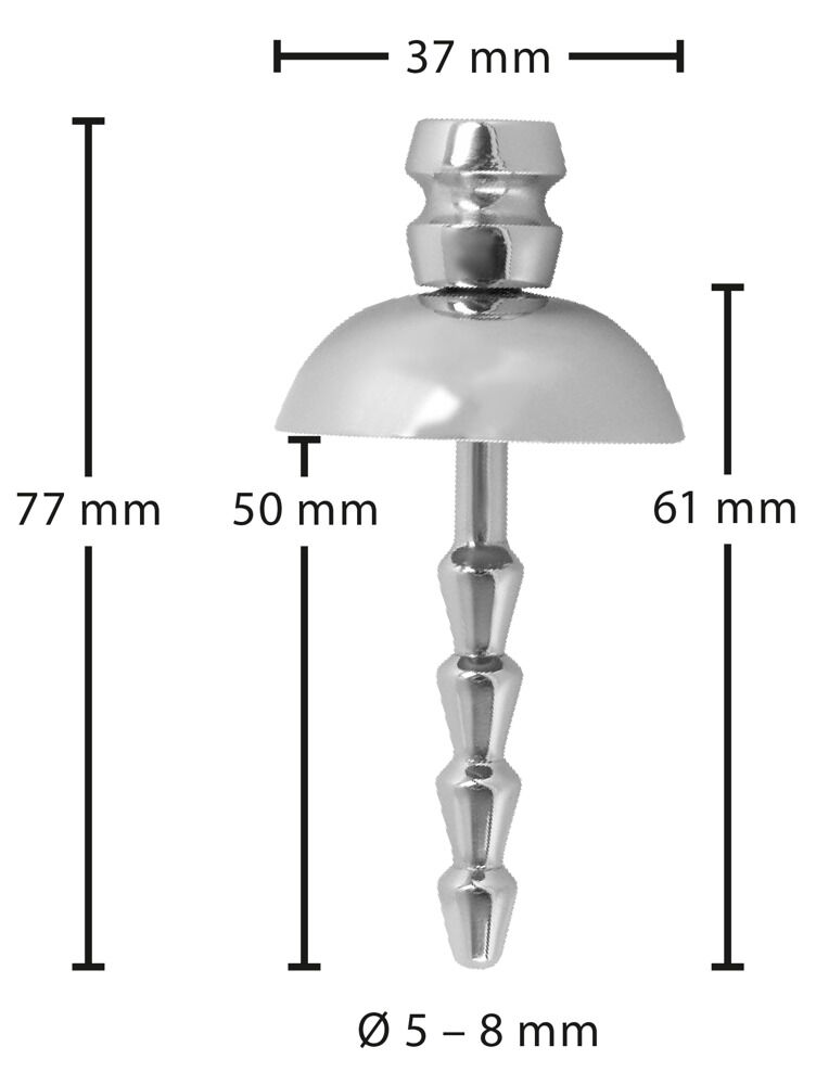 Penisplug "Umbrella", massiv