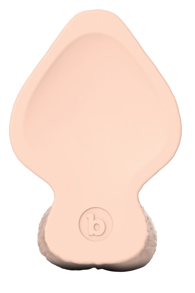 Naturdildo "slipskin girthy" med sugekop