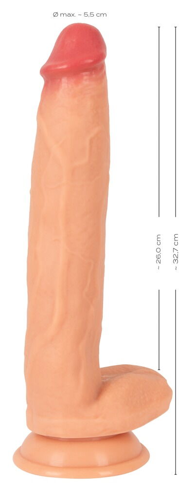 Naturdildo "Real Giant" i XXL-format