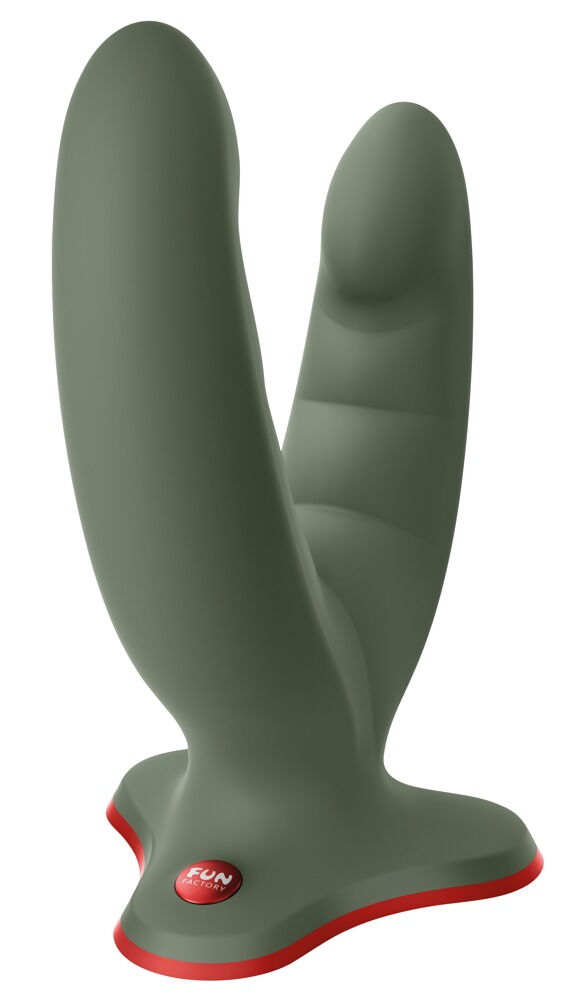 Dobbeltdildo "Ryde" med sugekop