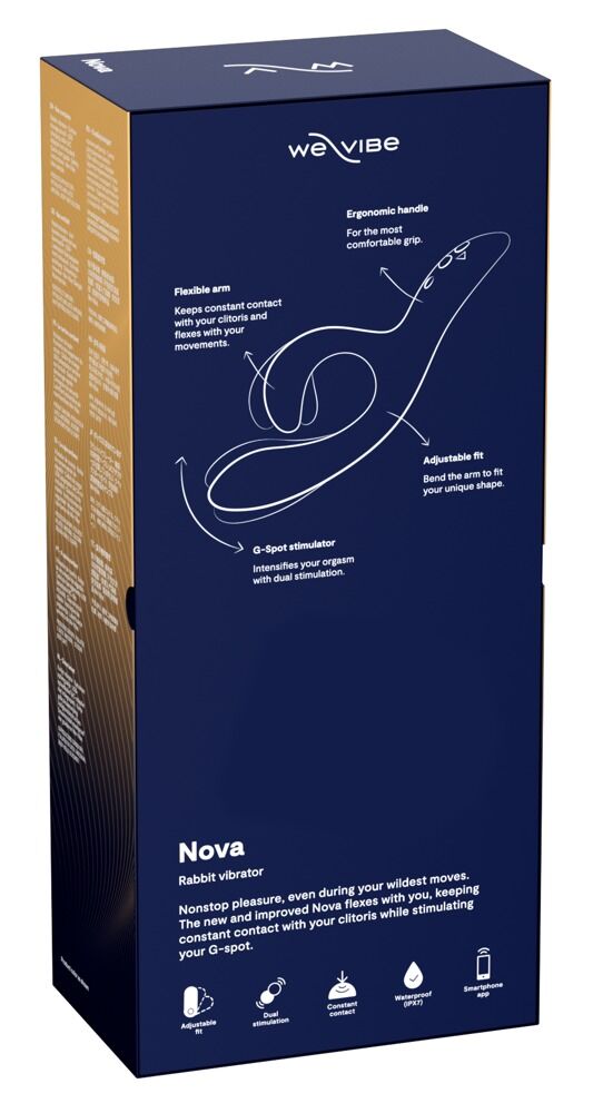 Rabbitvibrator Nova 2 med 10+ vibrationsmodi