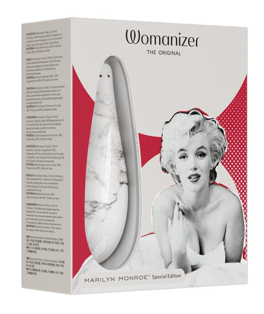 Pulsator "Womanizer Marilyn Monroe Special Edition" med 10 intensiteter