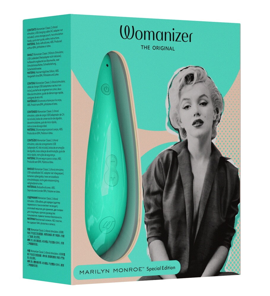 Pulsator "Womanizer Marilyn Monroe Special Edition" med 10 intensiteter