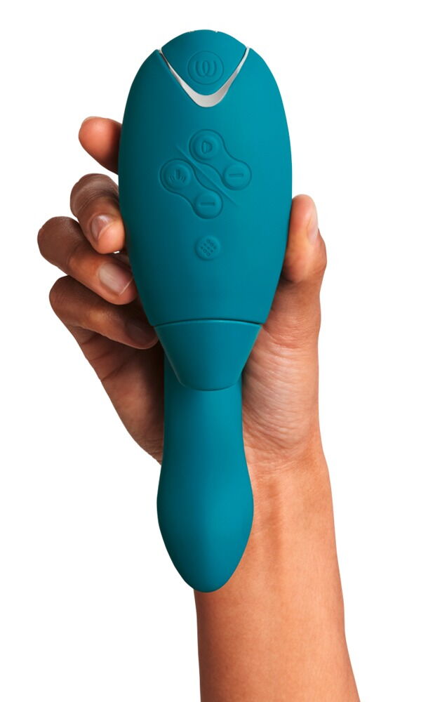 Pulsator "Womanizer DUO 2" med G-punktsvibrator