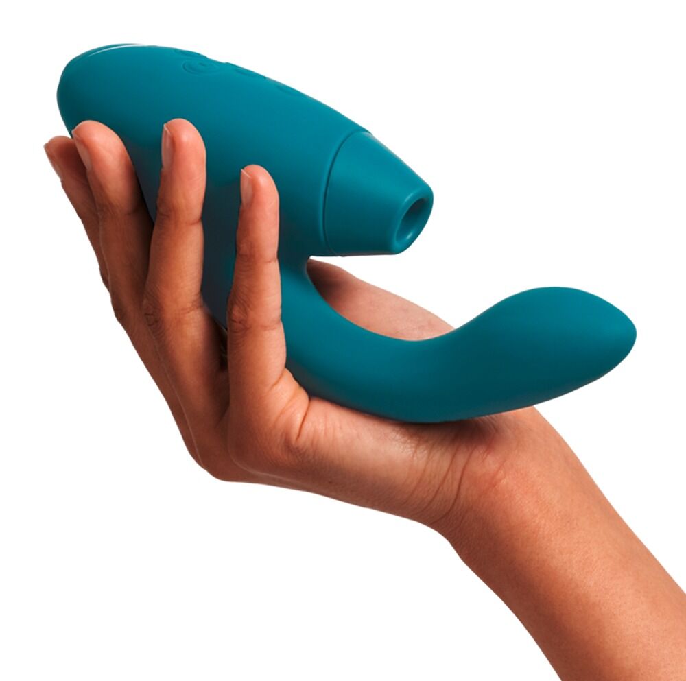 Pulsator "Womanizer DUO 2" med G-punktsvibrator