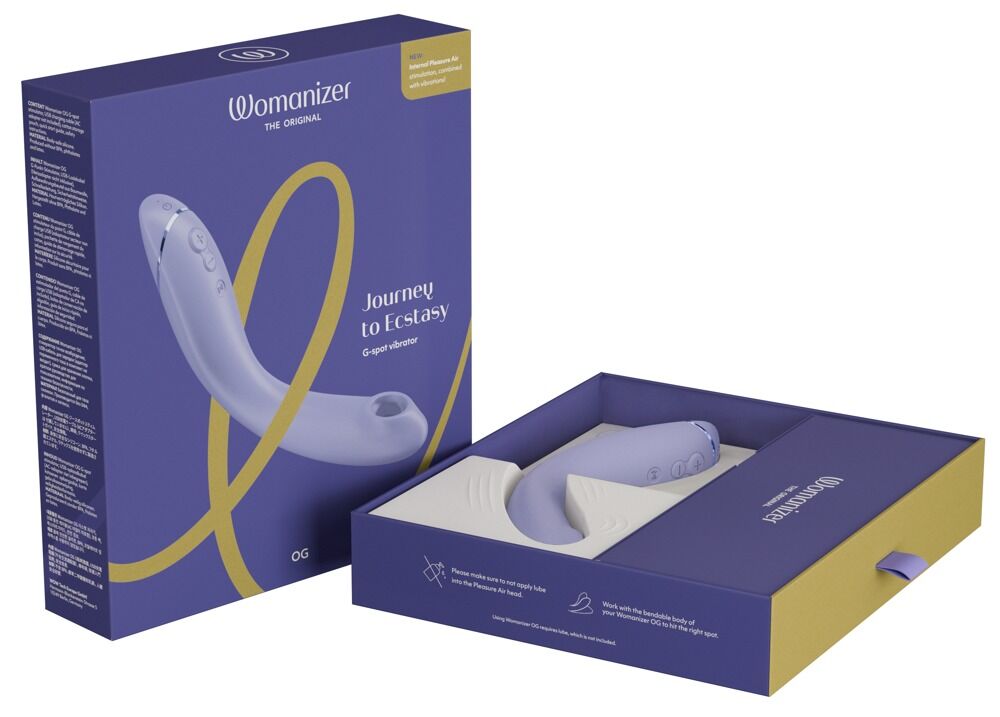 2-i-1 pulsator og vibrator "Womanizer OG"