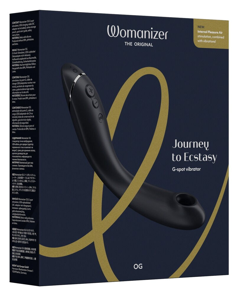 2-i-1 pulsator og vibrator "Womanizer OG"