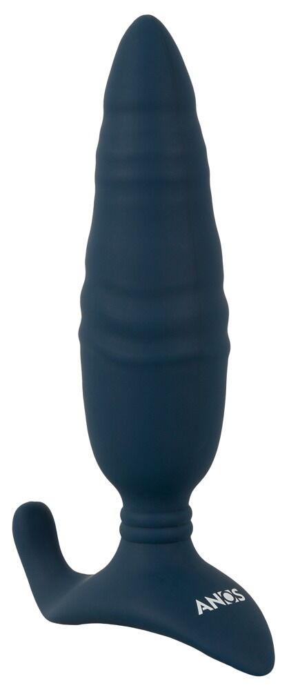 "RC Thrusting Butt Plug with Vibration" med 2 x 10 vibrationstilstande og 10 stødhastigheder