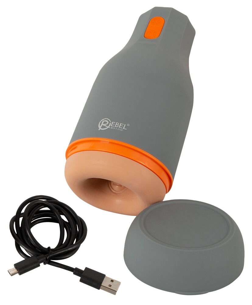 Glans-masturbator med 2 funktioner" med innovativ Super Squeeze-massageteknologi