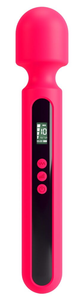 "Pink Sunset Wall Vibrator" massagestav med digitalt display