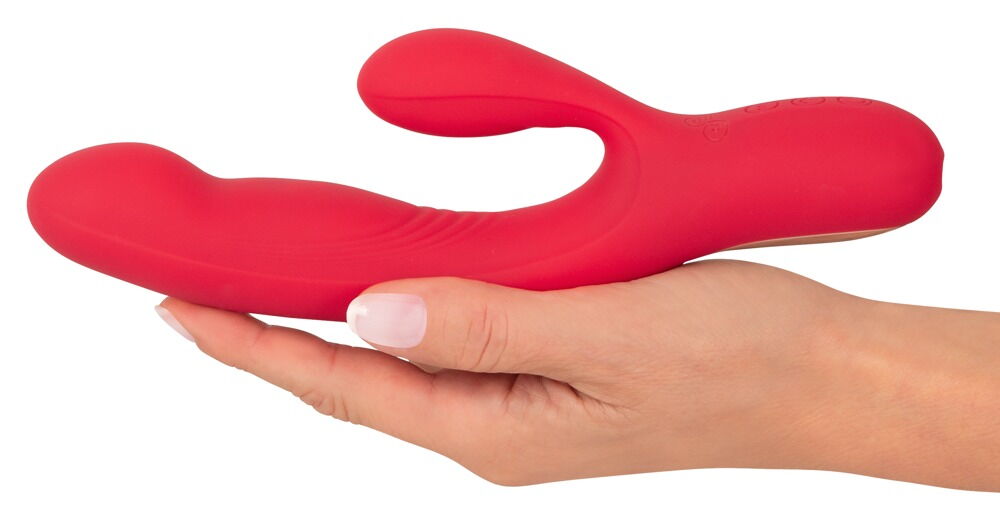 Rabbitvibrator med tappefunktion