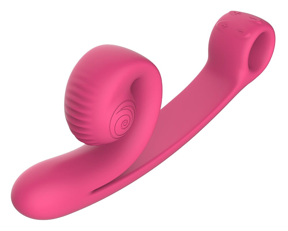 Vibrator "Snail Vibe Curve" med 2 motorer til 600 vibrationskombinationer