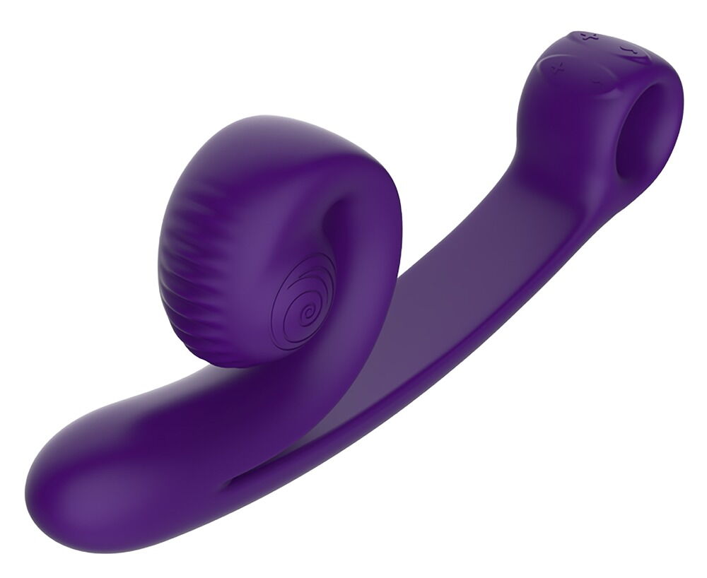 Vibrator "Snail Vibe Curve" med 2 motorer til 600 vibrationskombinationer