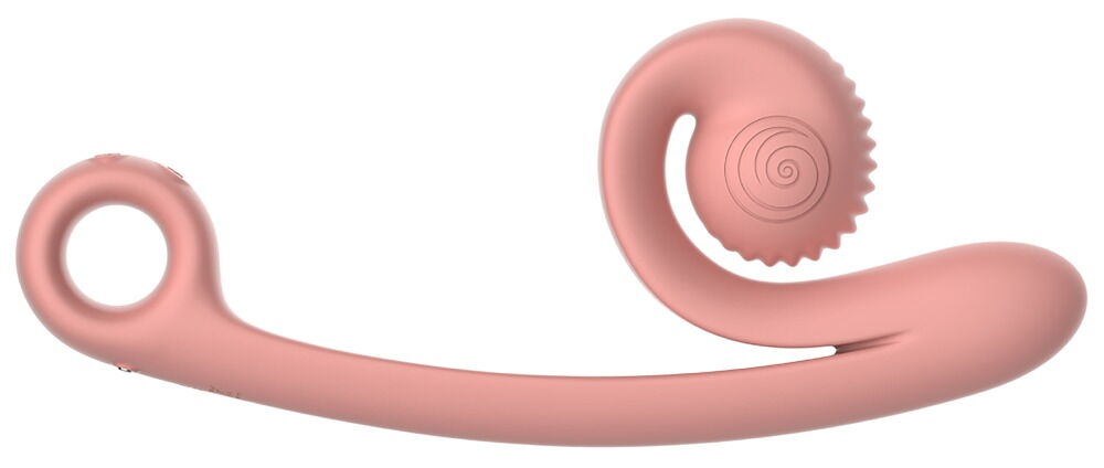 Vibrator "Snail Vibe Curve" med 2 motorer til 600 vibrationskombinationer