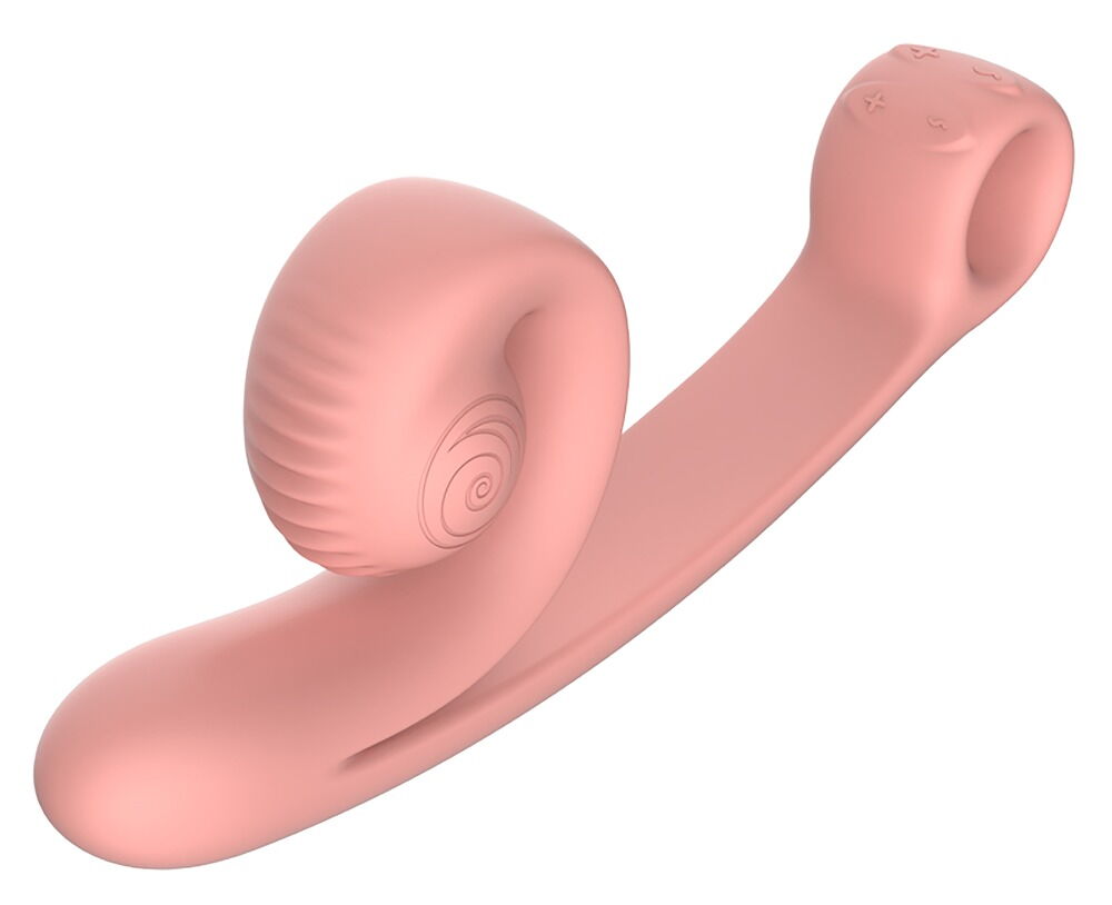 Vibrator "Snail Vibe Curve" med 2 motorer til 600 vibrationskombinationer