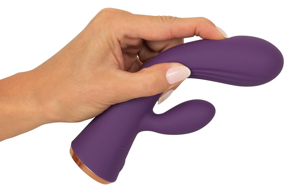 Rabbitvibrator "SUPER SOFT" lavet af double layer silikone