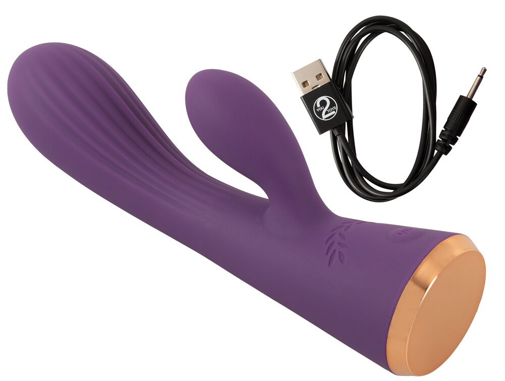 Rabbitvibrator "SUPER SOFT" lavet af double layer silikone