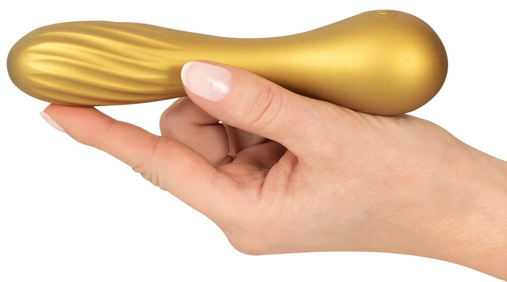 Vibrator "Flexible Swirl" i metallisk-glinsende look