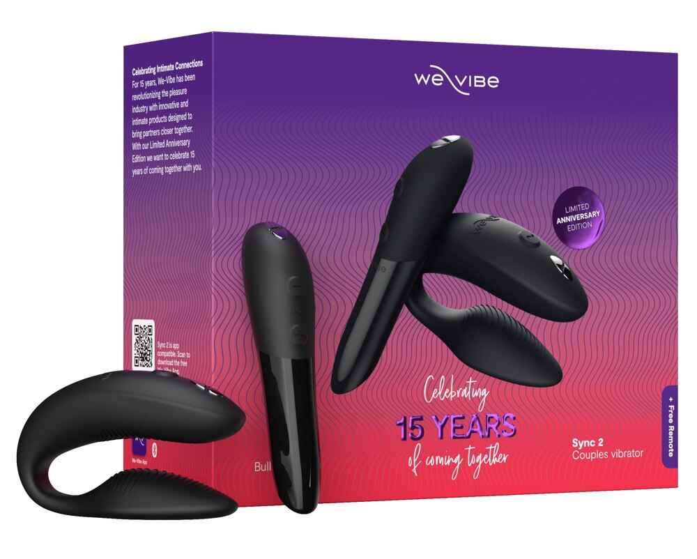 Toy-Sæt "15th Anniversary Collection“ med Sync 2 og Tango X fra We-Vibe