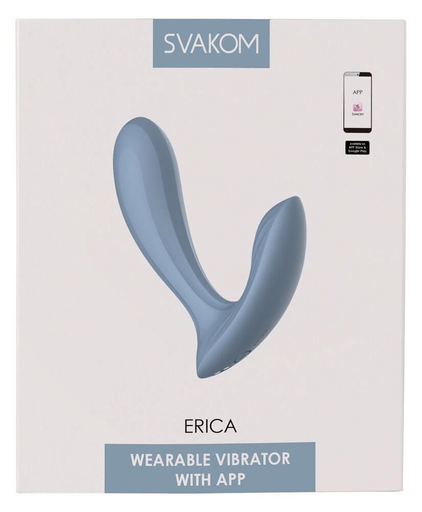 Trussevibrator "Erica", 11 vibrationstilstande via app eller på legetøjet