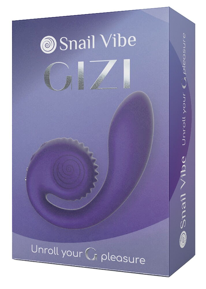 Vibrator "Snail Vibe Gizi" med 2 motorer