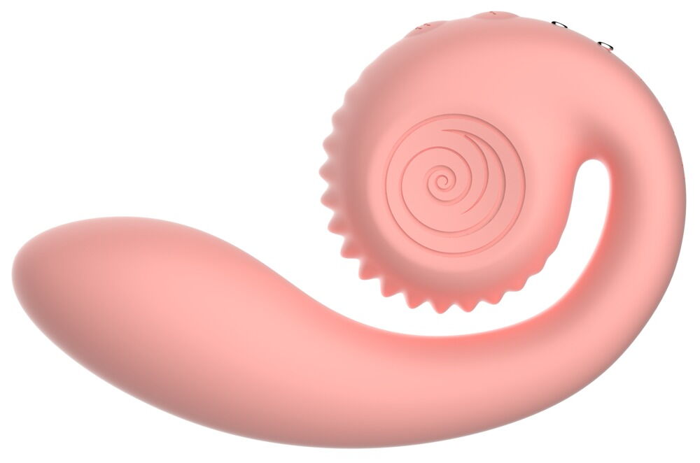 Vibrator "Snail Vibe Gizi" med 2 motorer