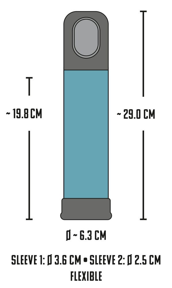 Penispumpe "Automatic Vacuum" med 8 sugetilstande