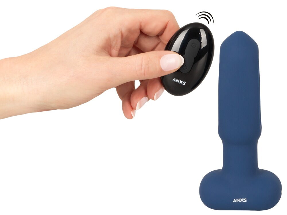 Analvibrator med Flicking Tounge-funktion