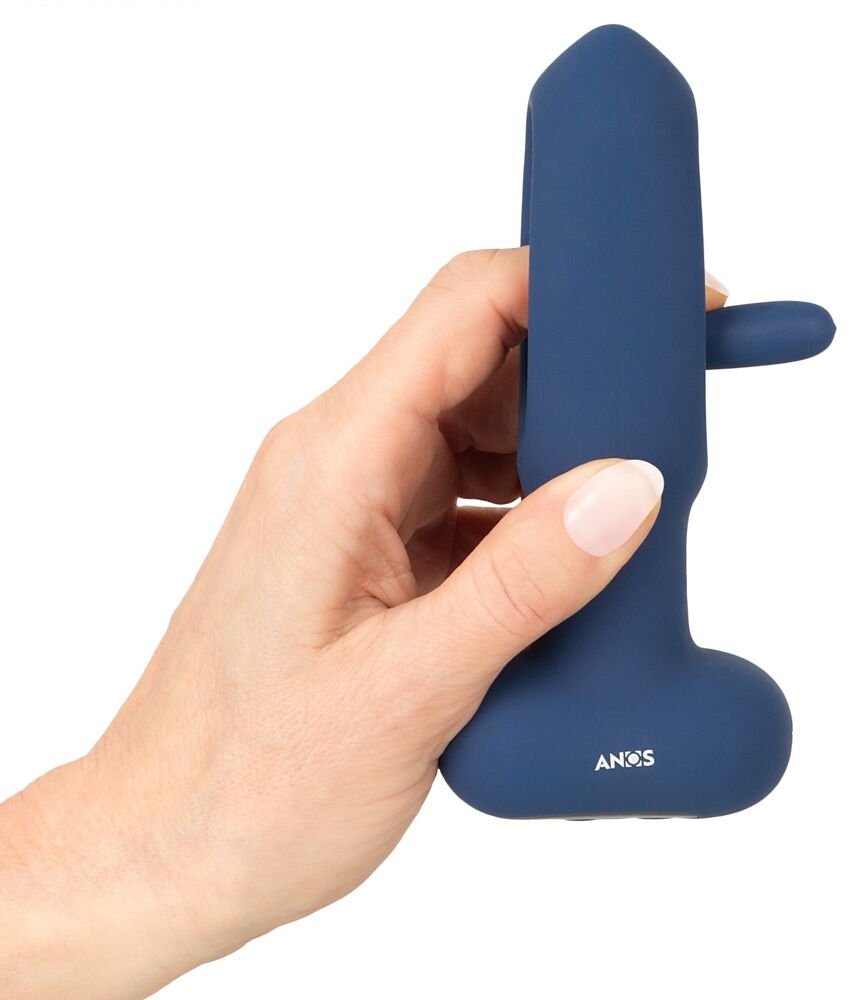 Analvibrator med Flicking Tounge-funktion