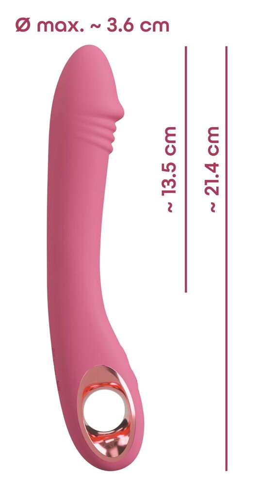 G-punktsvibrator "Slim G-Spot Rose", fleksibel