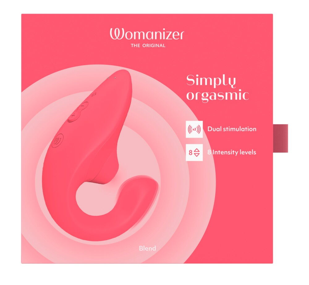 Pulsator "Womanizer BLEND" med G-punktsvibrator