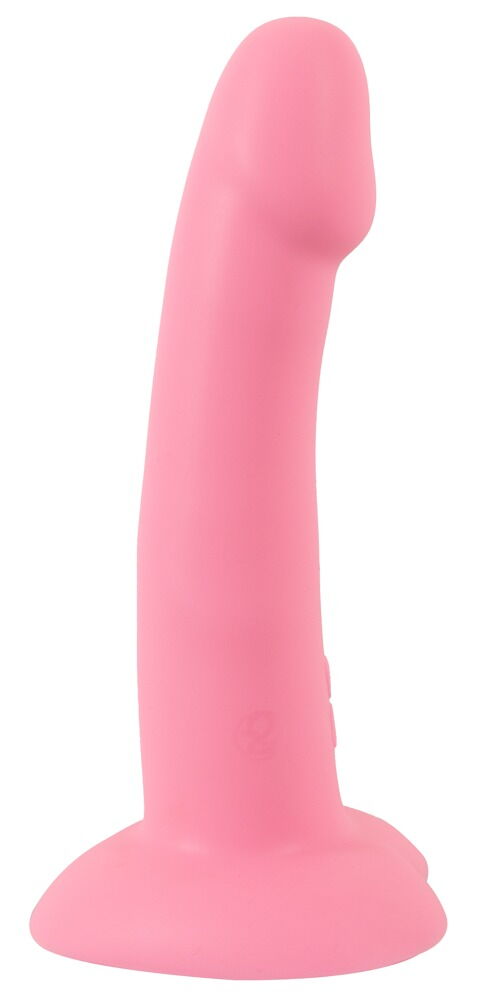 Vibrator "Heart Guy Pink" med hjerteformet sugekop