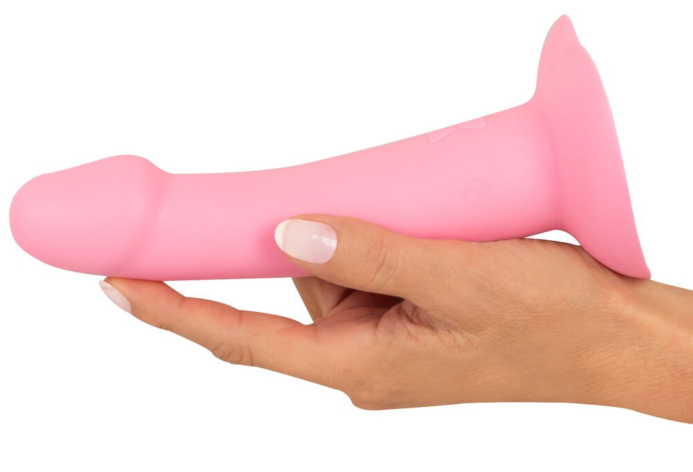 Vibrator "Heart Guy Pink" med hjerteformet sugekop