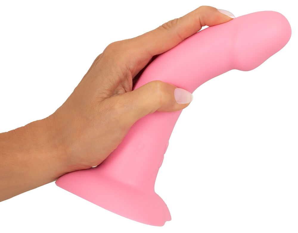 Vibrator "Heart Guy Pink" med hjerteformet sugekop