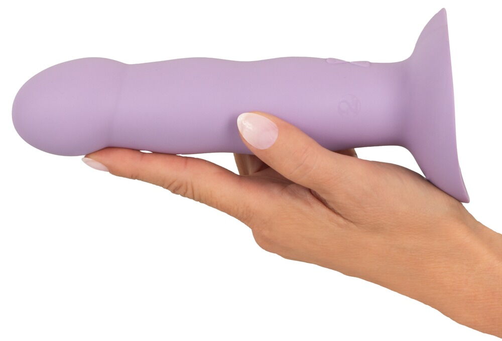 Vibrator "Heart Guy Purple“ med hjerteformet sugekop