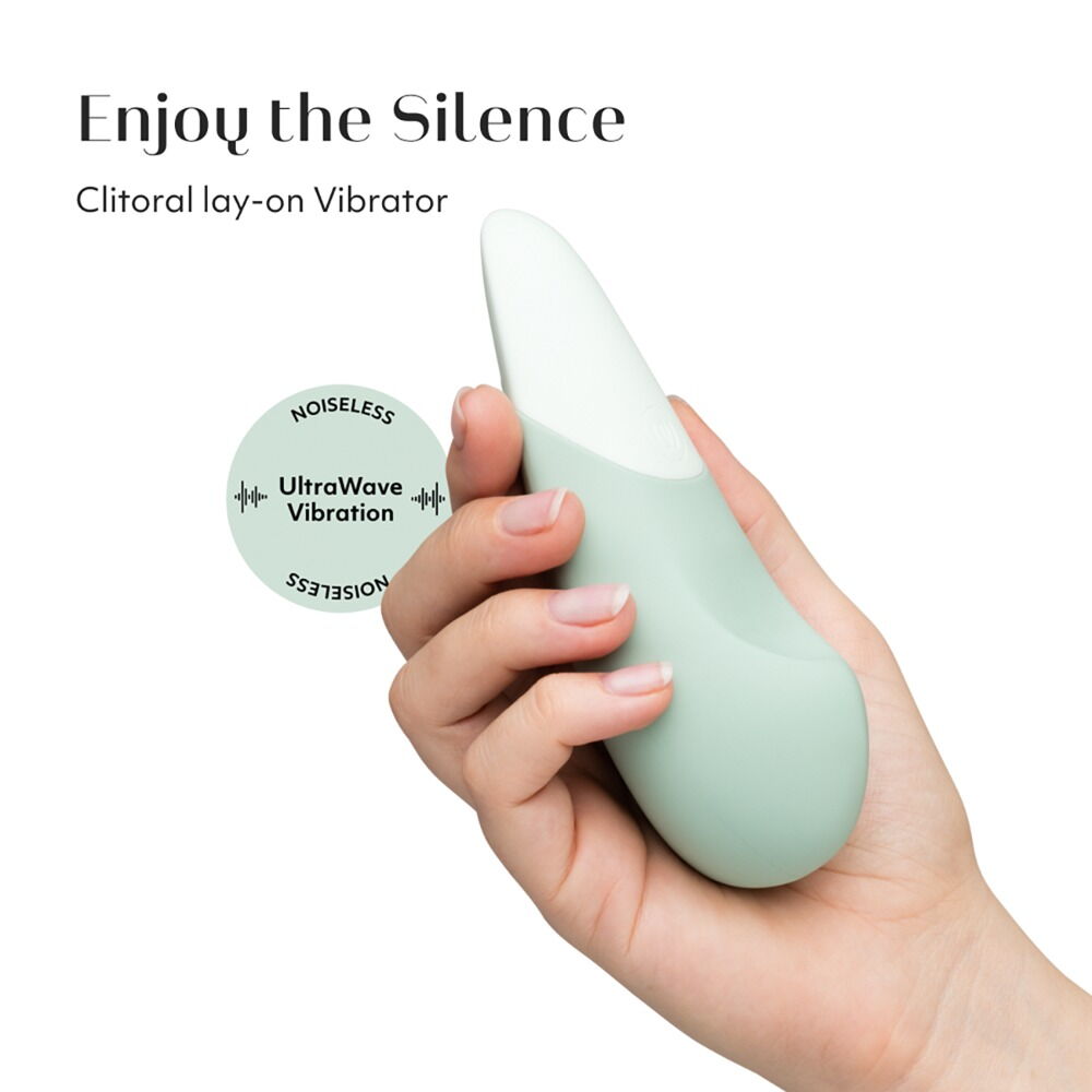 Lay-on-vibrator "VIBE" med lydløs UltraWave-vibration