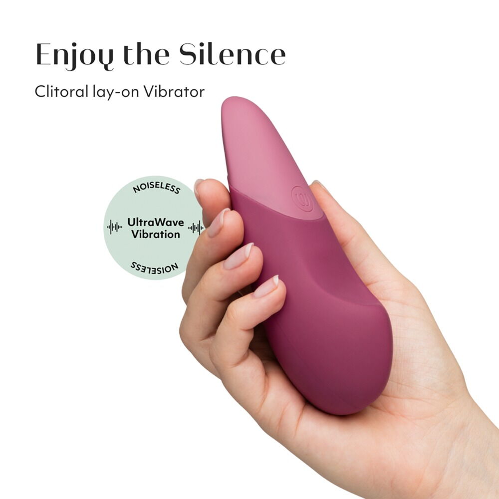 Lay-on-vibrator "VIBE" med lydløs UltraWave-vibration