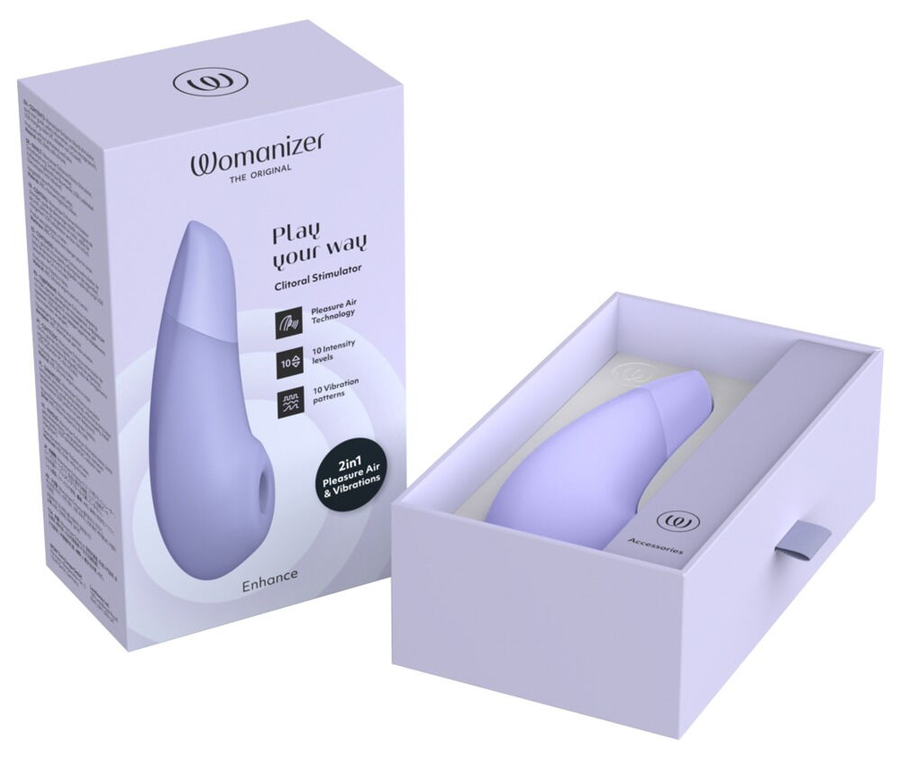 Pulsator "Womanizer ENHANCE" med vibrationer