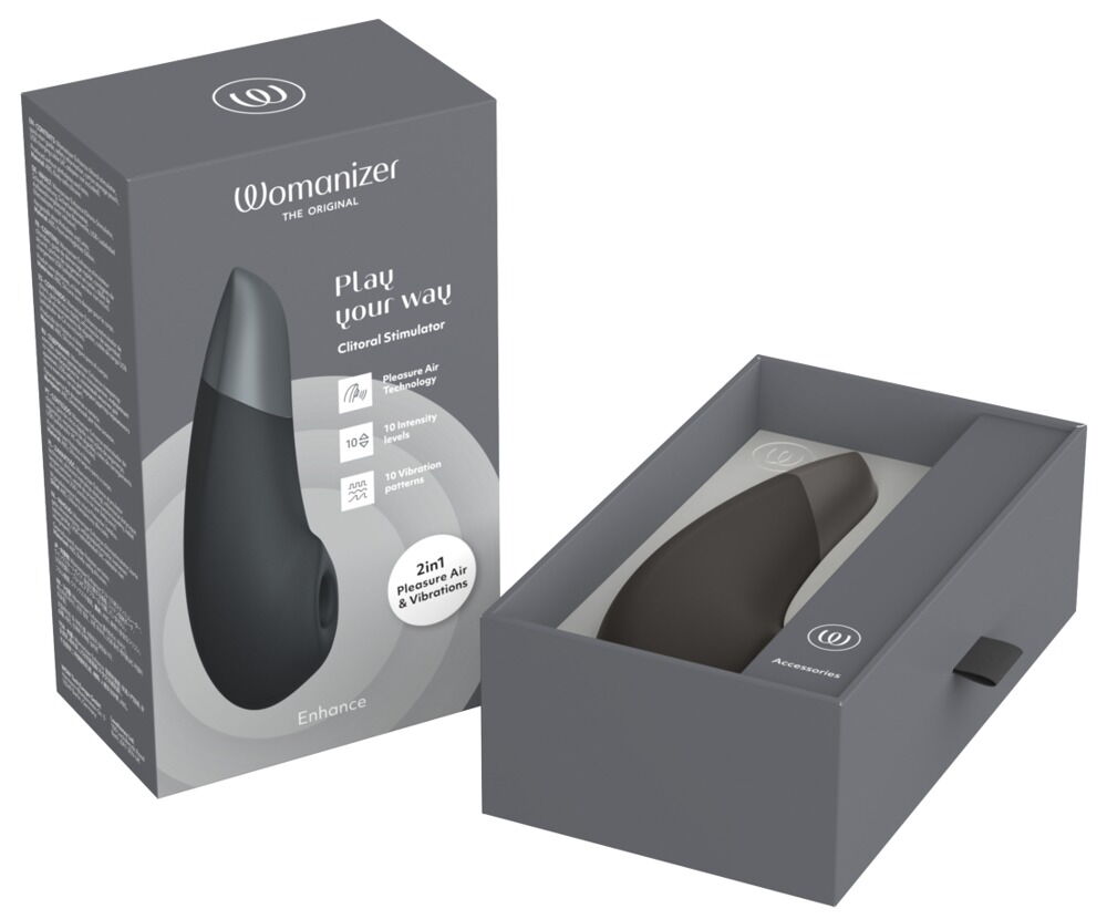 Pulsator "Womanizer ENHANCE" med vibrationer