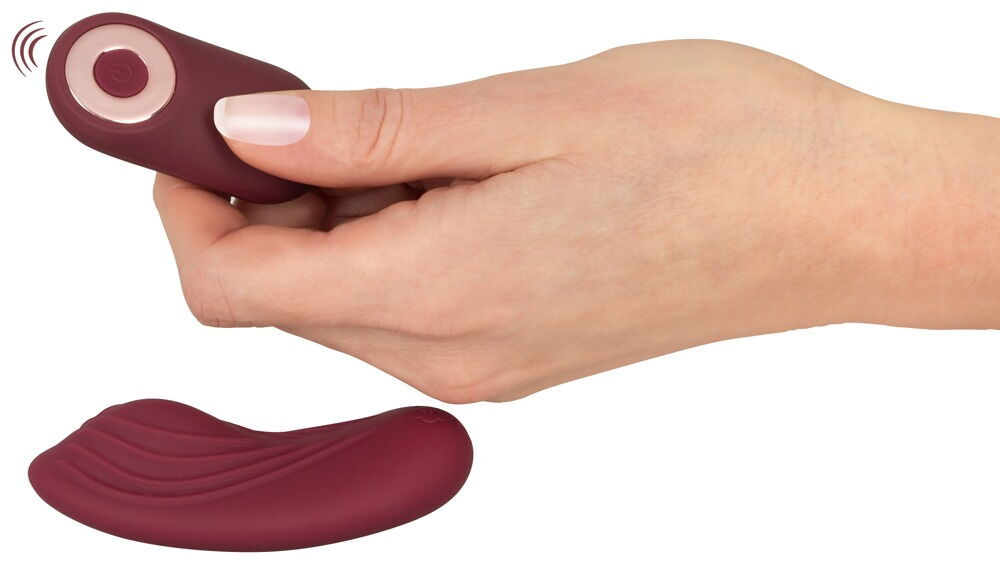 Lay-on-vibrator Panty Vibe med 10 vibrationsmodi via fjernbetjening